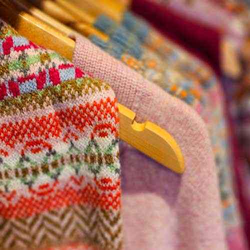 Sustainably made knitwear Timeless