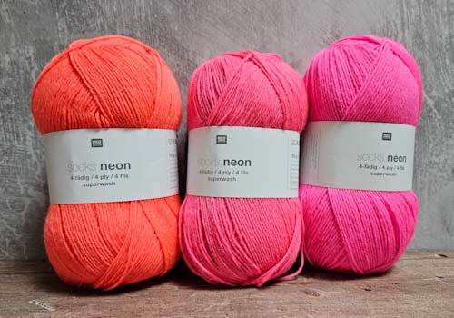 Rico Neon Sock 4ply Yarn