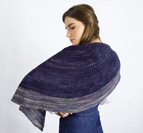 FREE shawlette pattern from Malabrigo Yarns