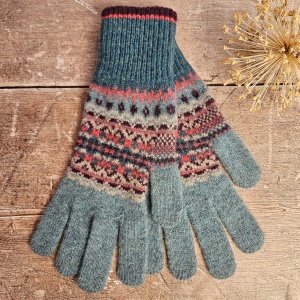 Eribe Knitwear Alloa Gloves - Lugano Rose