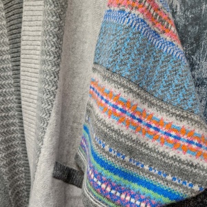 Eribe Montrose Blanket Coat - Floral Spice