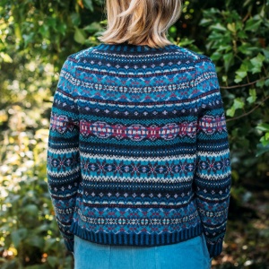 Eribe Westray Fairisle Sweater Midnight