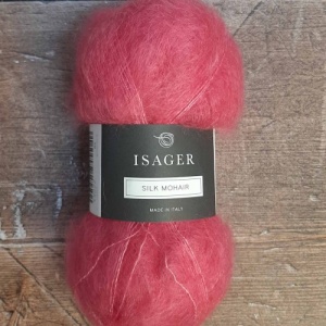 Isager Yarns Silk Mohair 19 - bright pink