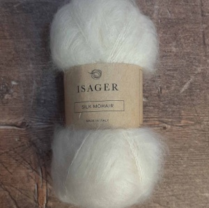Isager Yarns Silk Mohair E0 - Natural