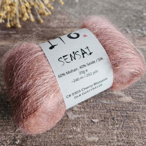 ITO Sensai  Yarn - 303 Cherry Blossom