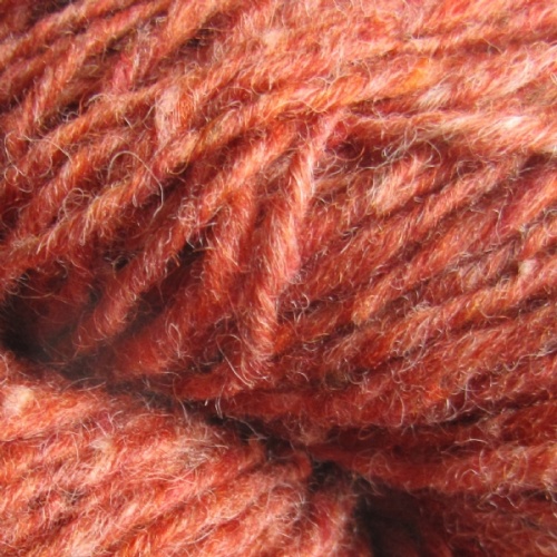 Isager Aran Tweed 100g - red