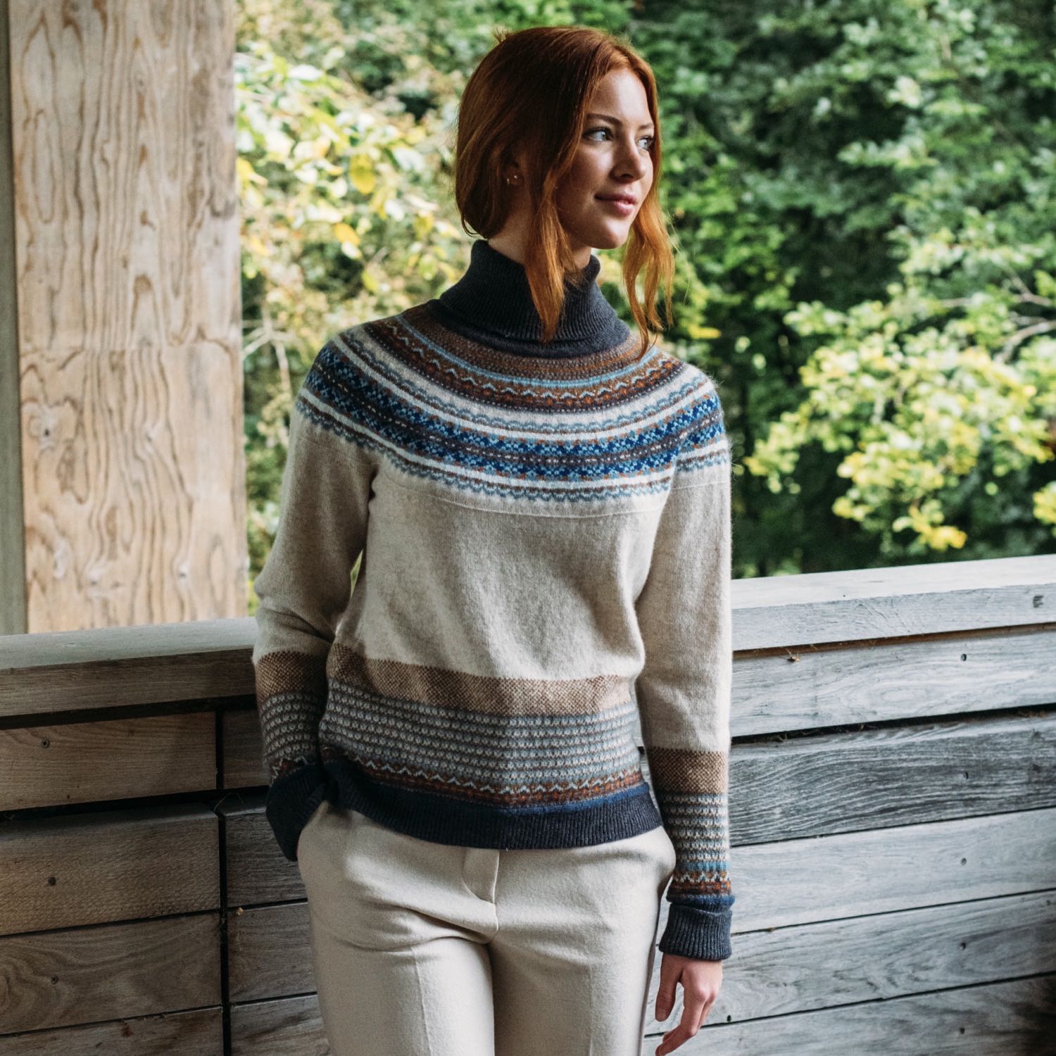 Eribe roll neck Alpine sweater Taurus Timeless