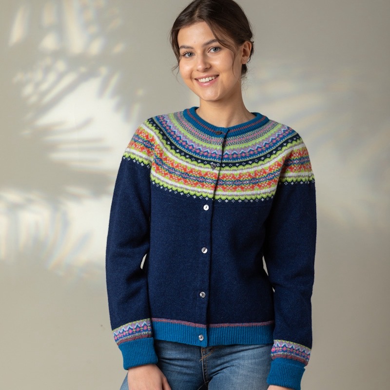 Eribe Short Alpine  cardigan Aurora