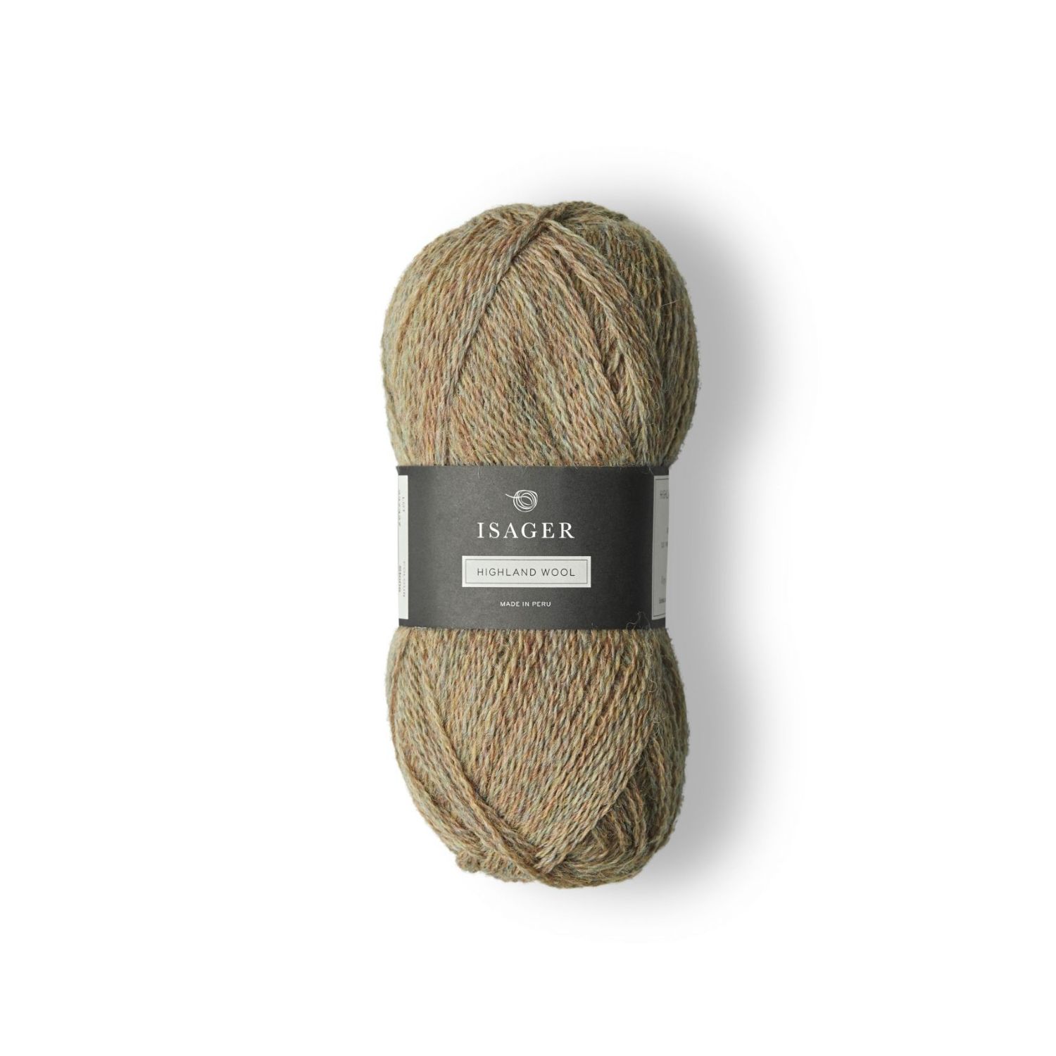 Stone Wool Color ISAGER HIGHLAND Yarn colour Stone | 100% Peruvian Wool Timeless