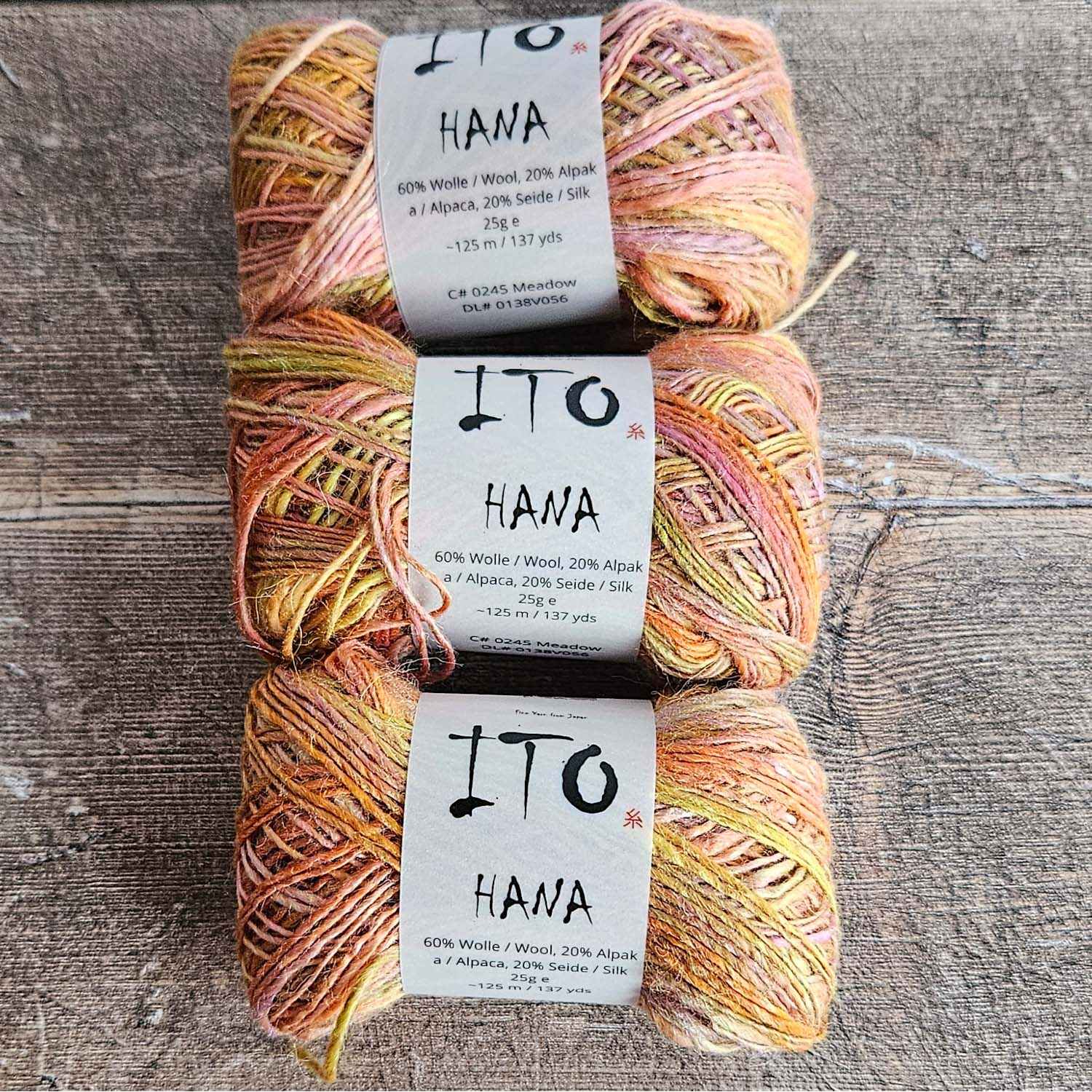 ITO Hana Yarn - 245 Meadow