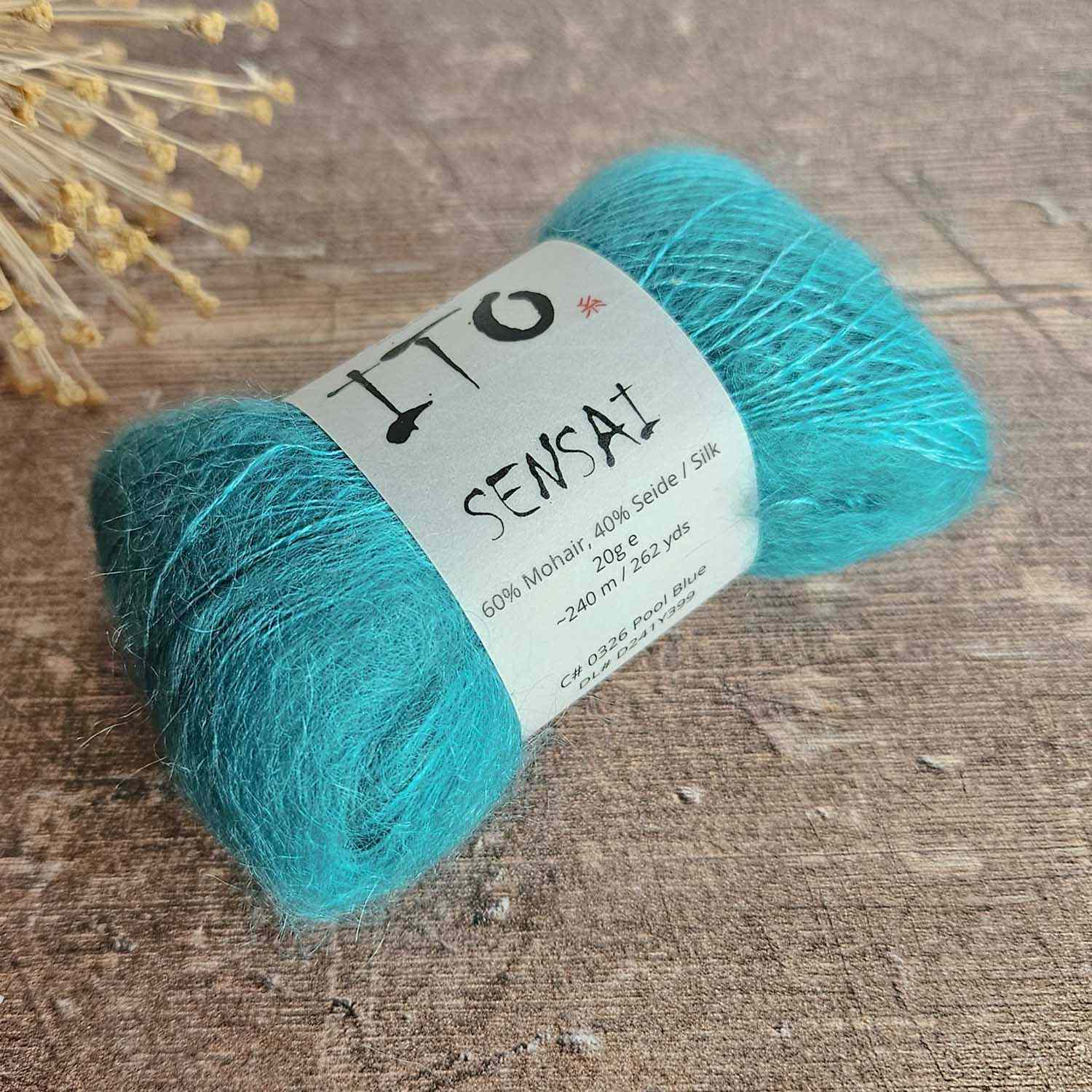 ITO Sensai  Yarn - 326 Pool Blue