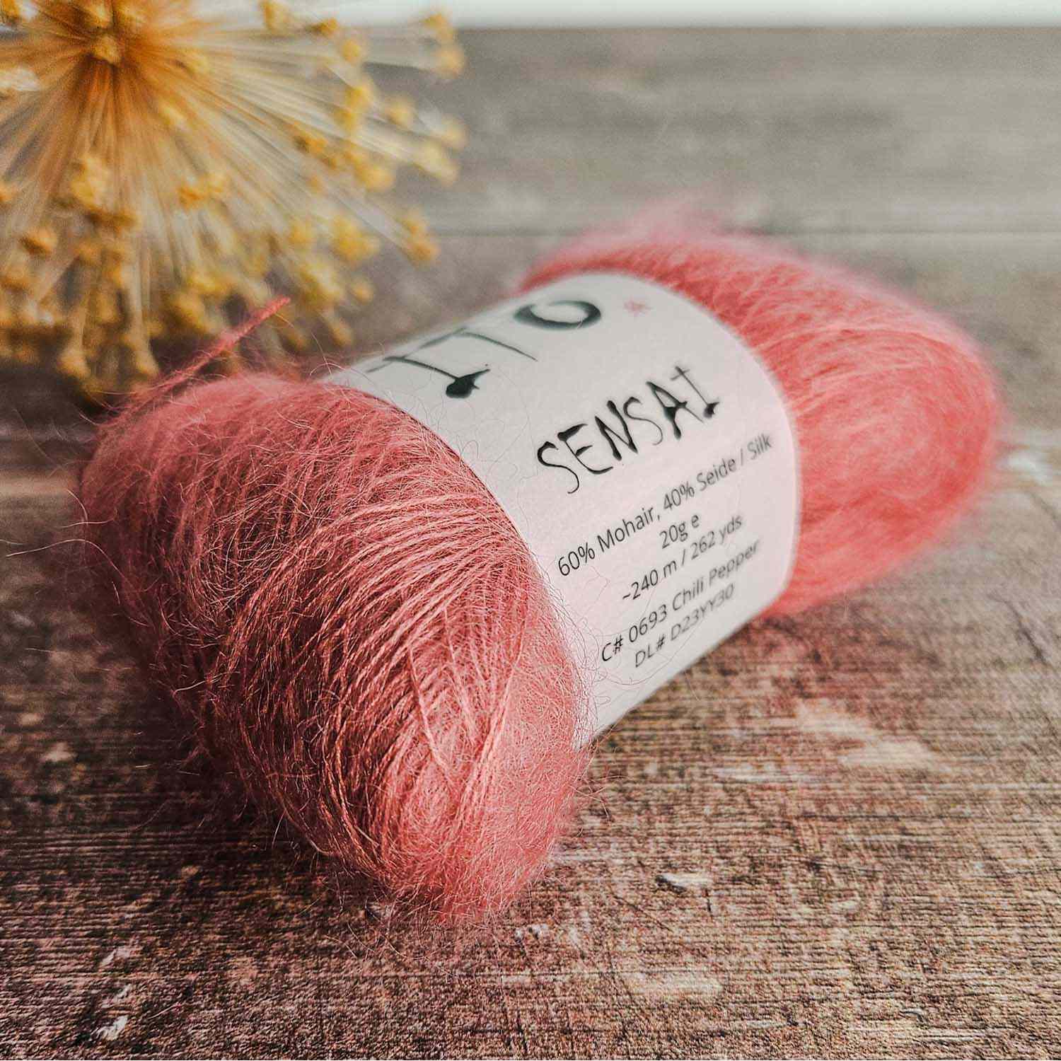 ITO Sensai  Yarn - 693 Chilli Pepper