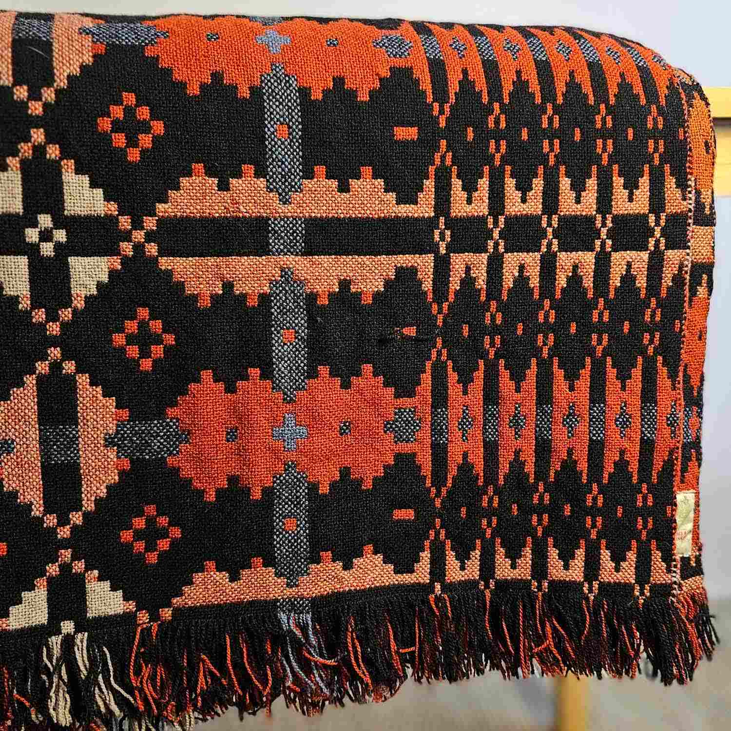 Vintage Brynkir Welsh Blanket