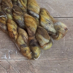 Malabrigo Mohair yarn 25g - Tigers Eye