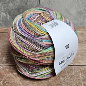 Rico Creative Melange Aran 200g - bright pastels