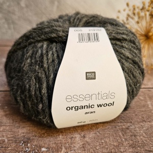 Rico Essentials Organic Aran 50g - Anthracite