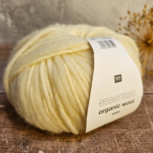 Rico Essentials Organic Aran 50g - Cream