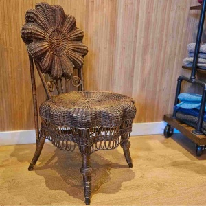 Victorian Wicker Chair by Heywood Brothers